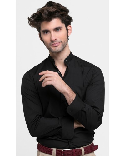 Camisa Cuello Mao M/L