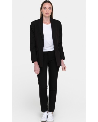 Blazer de Mujer 77% Poliéster - 20% Viscosa - 3% Elastán