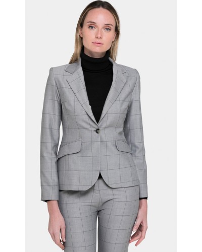 Blazer de Mujer Cuello Solapa 55% Poliéster - 45% Lana