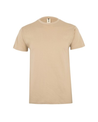 Arena Camiseta 100% Algodón. 155 g/m² 
