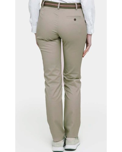 Pantalón de Mujer estilo Chino 62% Algodón - 35% Poliéster - 3% Elastano