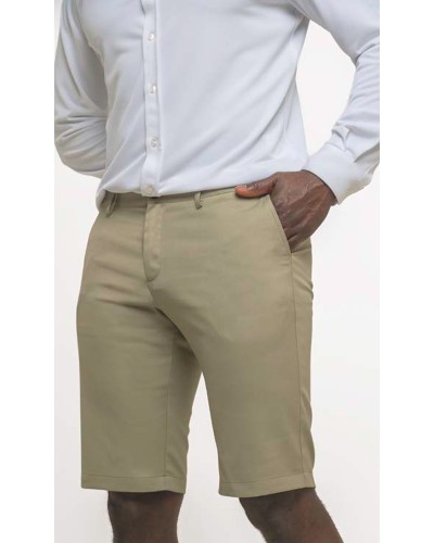 Bermudas Hombre Línea Chinos. 62% Algodón - 35% Poliéster - 3% Elastano