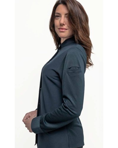Chaqueta Cocina Mujer. 100% Microfibra Poliéster