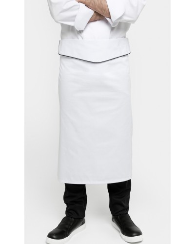 Delantal Cocina Vivo Contraste. 67% Poliéster - 33% Algodón