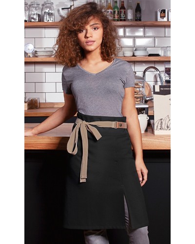 Delantal cintura Green-Generation. Negro