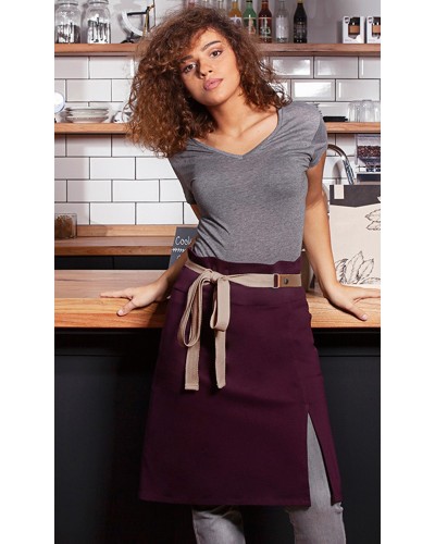 Delantal cintura Green-Generation. Negro