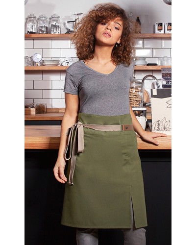 Delantal cintura Green-Generation. Negro