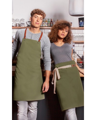 Delantal cintura Green-Generation. Negro