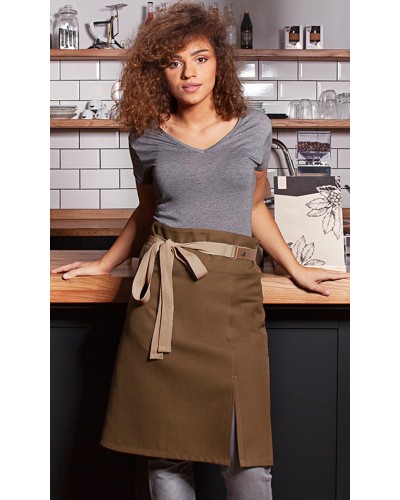 Delantal cintura Green-Generation. Negro