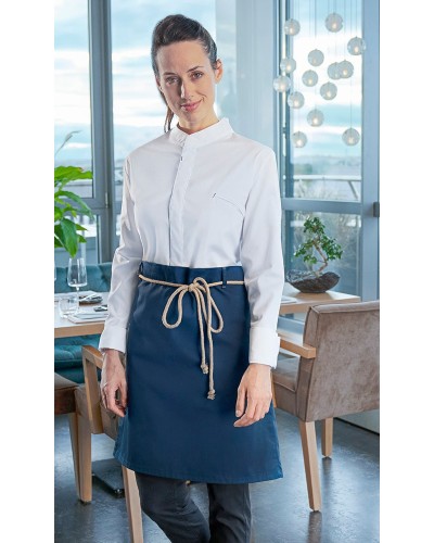 Delantal de cintura New-Nature, material sostenible, Negro
