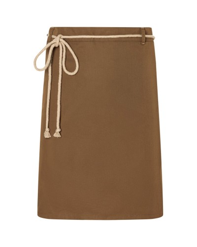 Delantal de cintura New-Nature, material sostenible, Negro