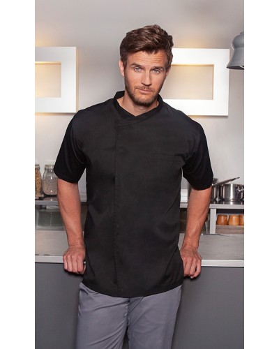 Camisa de Chef para Hombre. Poliéster - Algodón.