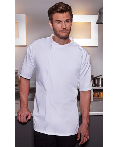 Camisa de Chef para Hombre. Poliéster - Algodón.
