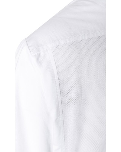 Camisa de Chef para Hombre. Poliéster - Algodón.