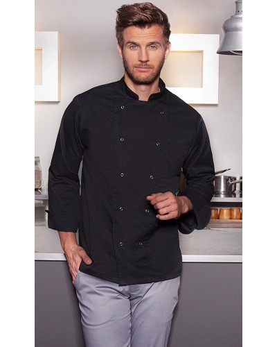Chaqueta de Chef Unisex. 65% Poliéster - 35%  Algodón