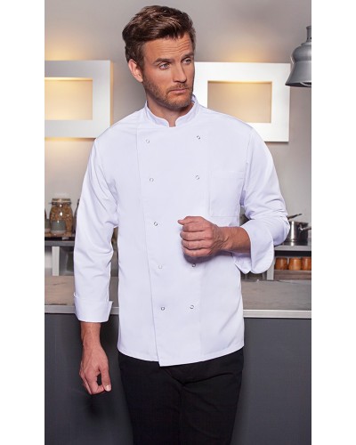 Chaqueta de Chef Unisex. 65% Poliéster - 35%  Algodón