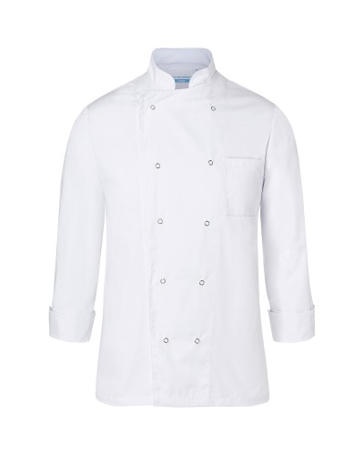 Chaqueta de Chef Unisex. 65% Poliéster - 35%  Algodón