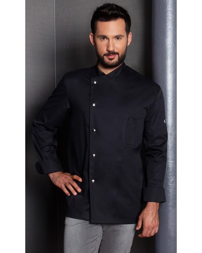 Chaqueta Chef 65% Pol-35% Alg. 215g/m2 Antracita