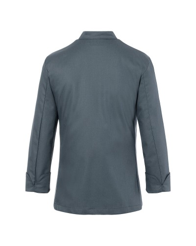 Chaqueta Chef Mujer. 65% Pol-35% Alg 215g/m2 Antracita