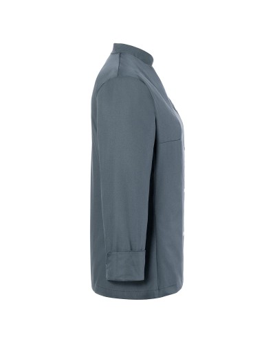 Chaqueta Chef Mujer. 65% Pol-35% Alg 215g/m2 Antracita