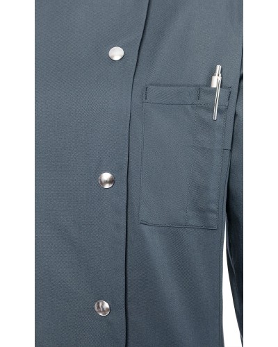 Chaqueta Chef Mujer. 65% Pol-35% Alg 215g/m2 Antracita