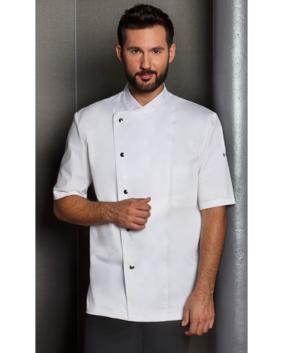 Chaqueta Chef 65% Pol-35% Alg. 215g/m2 Marrón Claro