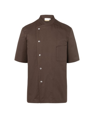 Chaqueta Chef 65% Pol-35% Alg. 215g/m2 Marrón Claro