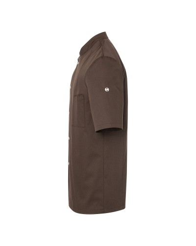 Chaqueta Chef 65% Pol-35% Alg. 215g/m2 Marrón Claro