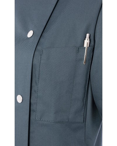 Chaqueta Chef Mujer. 65% Pol- 5% Algn. 215g/m2 Marrón Claro