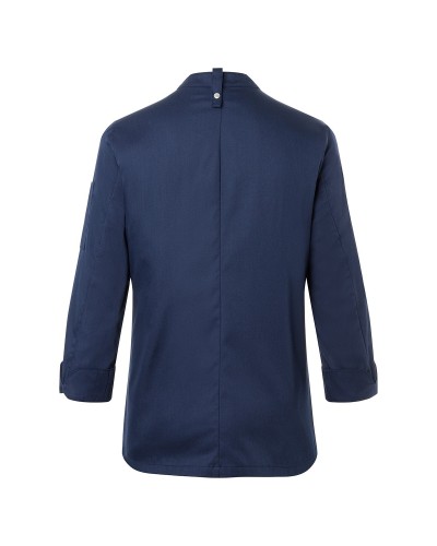 Chaqueta Chef Mujer. 50% Pol-50% Alg.150g/m2 Negro