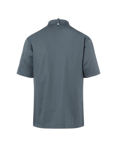 Chaqueta Chef Hombre M/C. 50% Pol-50% Alg.150g/m2 Negro