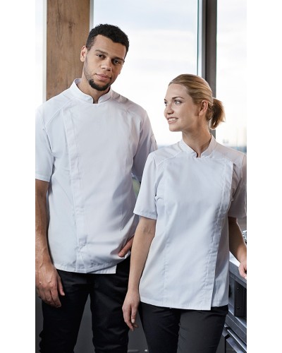 Chaqueta Chef Hombre M/C. 50% Pol-50% Alg.150g/m2 Blanco