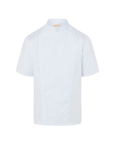 Chaqueta Chef Hombre M/C. 50% Pol-50% Alg.150g/m2 Blanco