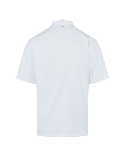Chaqueta Chef Hombre M/C. 50% Pol-50% Alg.150g/m2 Blanco