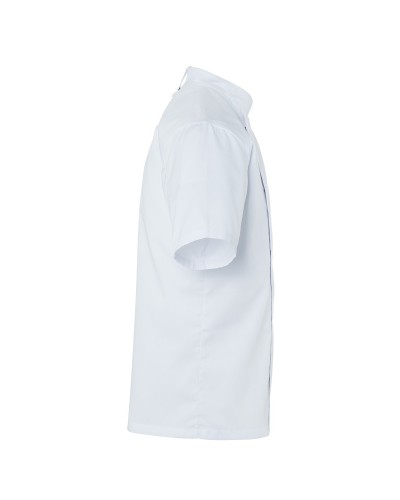 Chaqueta Chef Hombre M/C. 50% Pol-50% Alg.150g/m2 Blanco