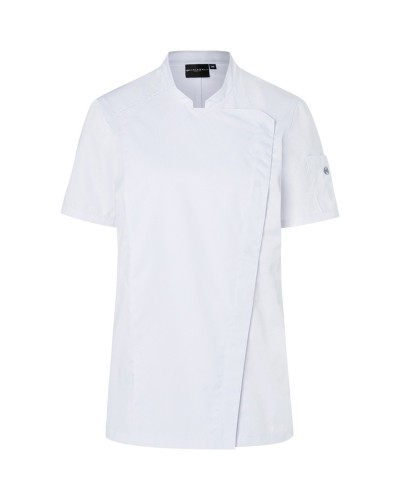 Chaqueta de Chef para Mujer. 50% Poliéster - 50% Algodón. 150g/m2