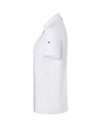 Chaqueta de Chef para Mujer. 50% Poliéster - 50% Algodón. 150g/m2