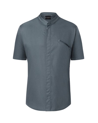 Chaqueta Chef M/C T. Moderno. 50% Pol-50% Alg.150g/m2 Antracita