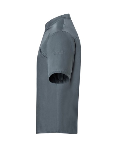 Chaqueta Chef M/C T. Moderno. 50% Pol-50% Alg.150g/m2 Antracita
