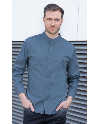 Chaqueta de Chef Toque Moderno. 50% Poliéster - 50% Algodón. 150g/m2