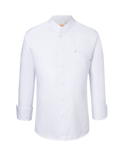 Chaqueta Chef T Moderno. 50% Pol-50% Alg..150g/m2 Blanco