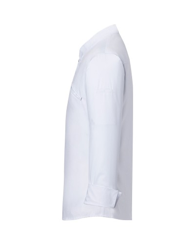 Chaqueta Chef T Moderno. 50% Pol-50% Alg..150g/m2 Blanco