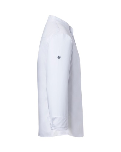 Chaqueta Chef T Moderno. 50% Pol-50% Alg..150g/m2 Blanco