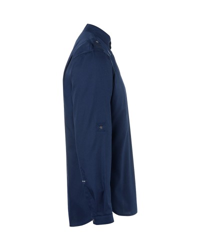 Camisa chef N. Identidad. 50% Pol-50% Alg.150g/m2 Navy