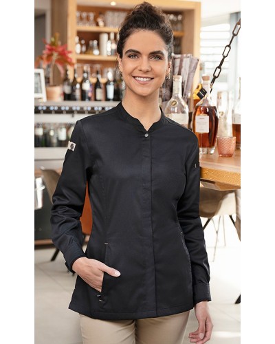 Chaq Chef Mujer Green-Generation, 72%pol.cert GRS 28% alg. Azul Acero