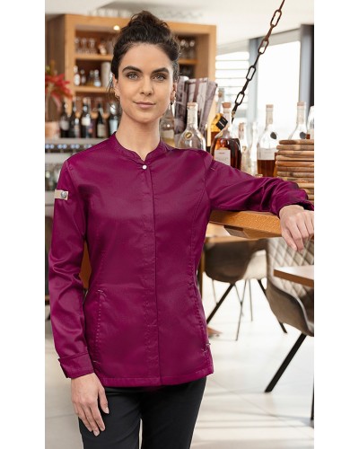 Chaq Chef Mujer Green-Generation, 72%pol.cert GRS 28% alg. Azul Acero
