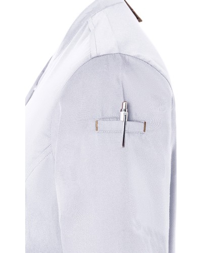 Chaqueta Chef de Mujer Green-Generation, material sostenible, 72% pol. reciclado certif. GRS -28% alg.