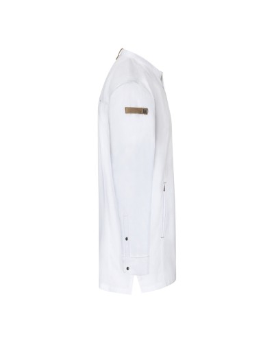Chaqueta Chef Green-Generation, material sostenible, 72% pol. reciclado certif. GRS -28% alg.