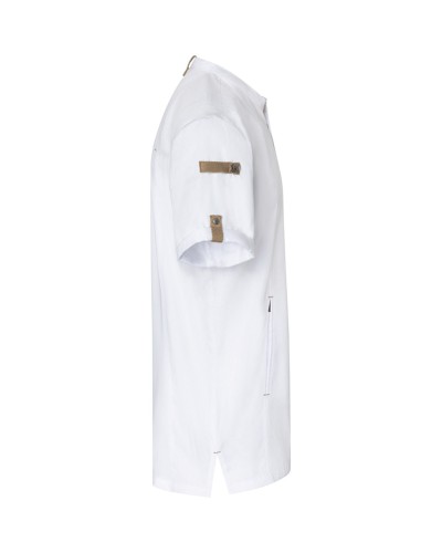 Chaqueta Chef Green-Generation, material sostenible, 72% pol. reciclado certif. GRS -28% alg.