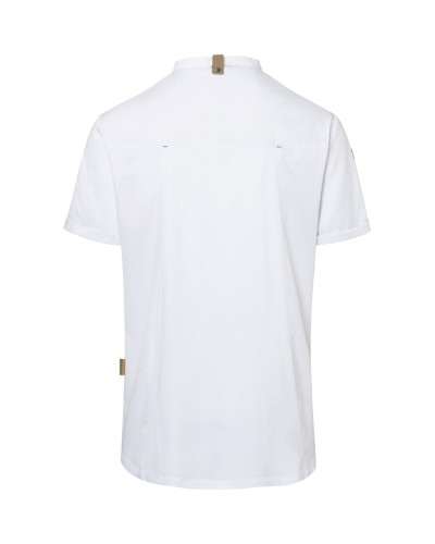 Chaqueta Chef Green-Generation, material sostenible, 72% pol. reciclado certif. GRS -28% alg.
